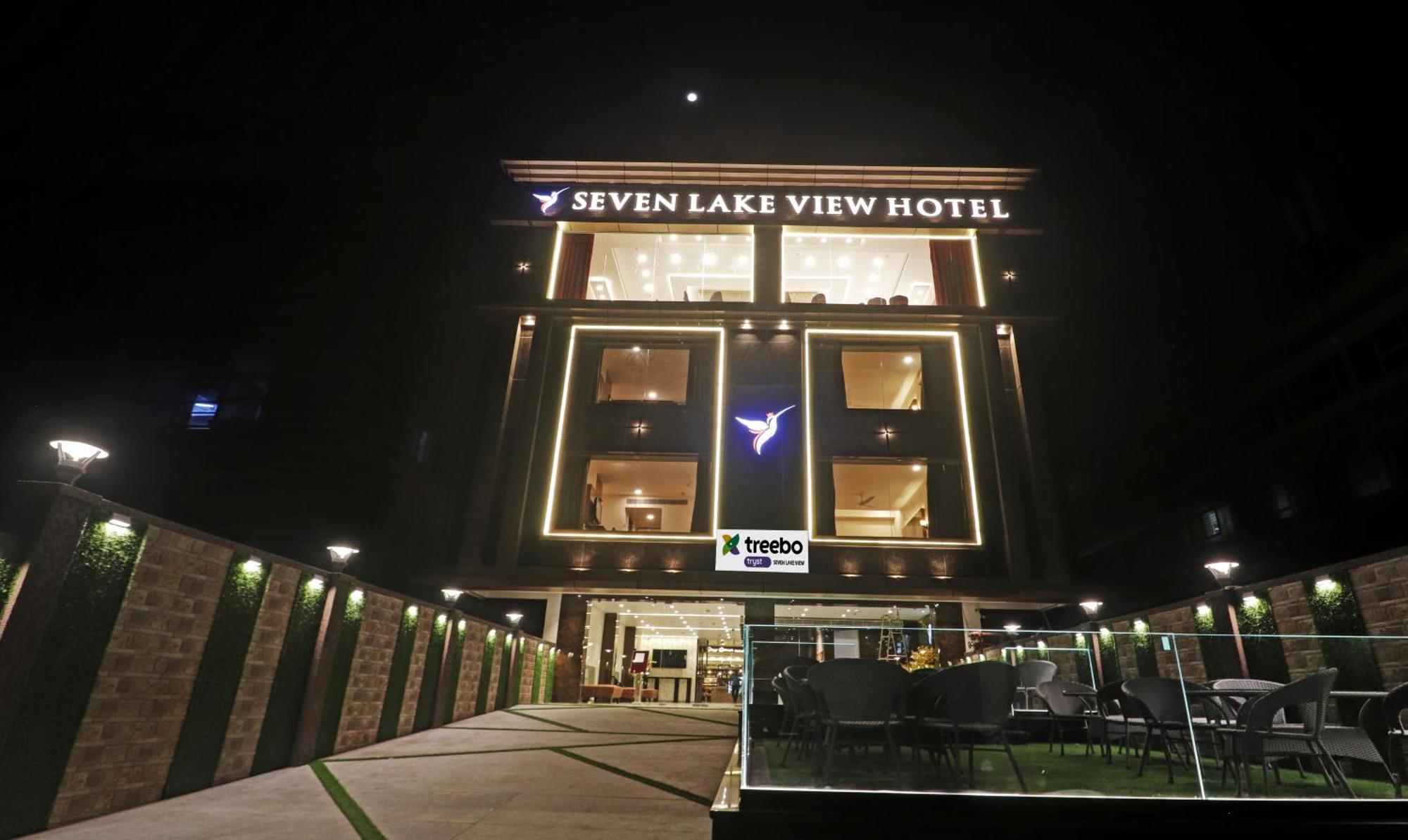 Treebo Premium Seven Lake View Haidarábád Kültér fotó