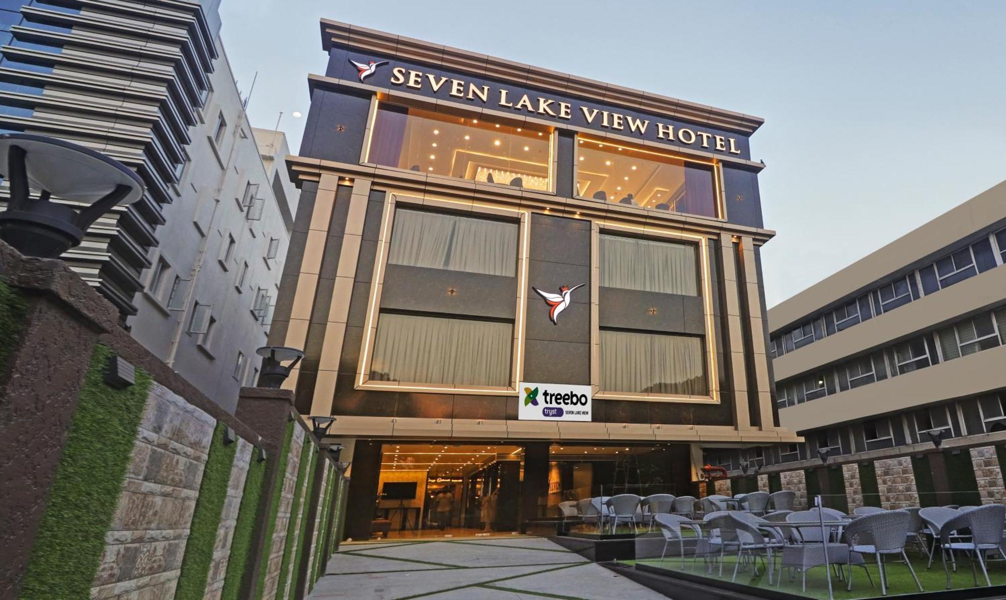 Treebo Premium Seven Lake View Haidarábád Kültér fotó